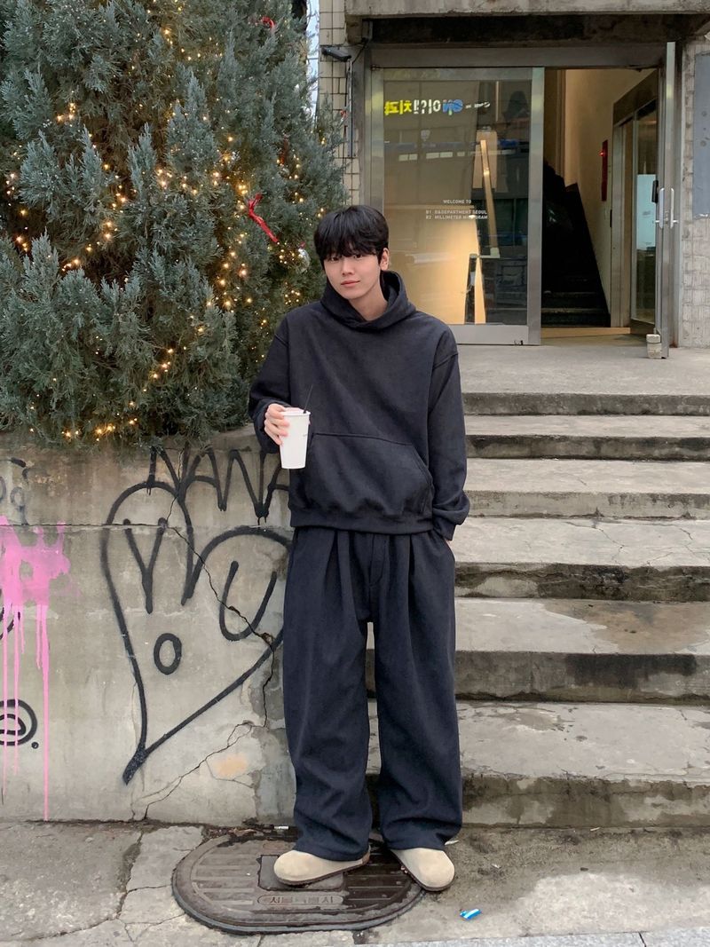 Arts corduroy brushed pants