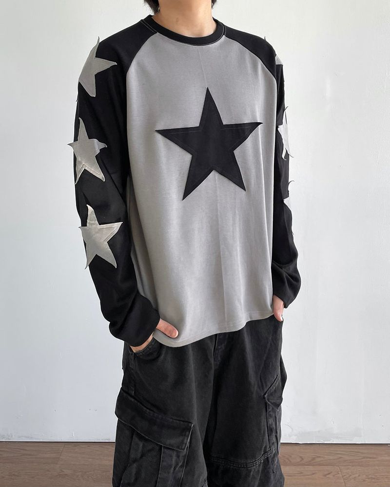 Star Patch Long Sleeve