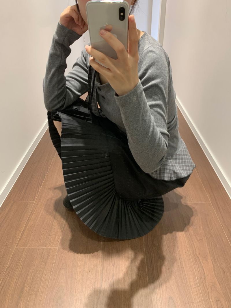 Hachi Layered Pleated Skirt (1color)