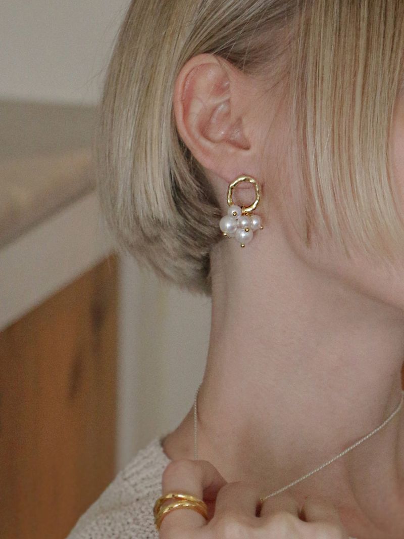 EIGHTMORE（エイトモアー）の「シルバー925 バブルピアスGD（アクセサリー）」