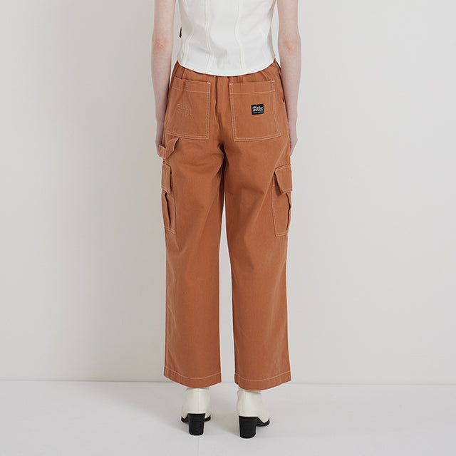 CAMEL COLOR CARGO PANTS