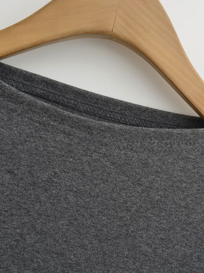 Ainoa Boat Neck Three Quarter Top