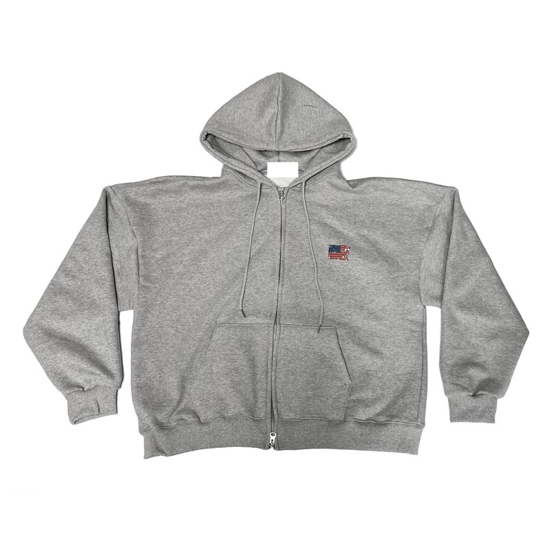 Flag hood jumper