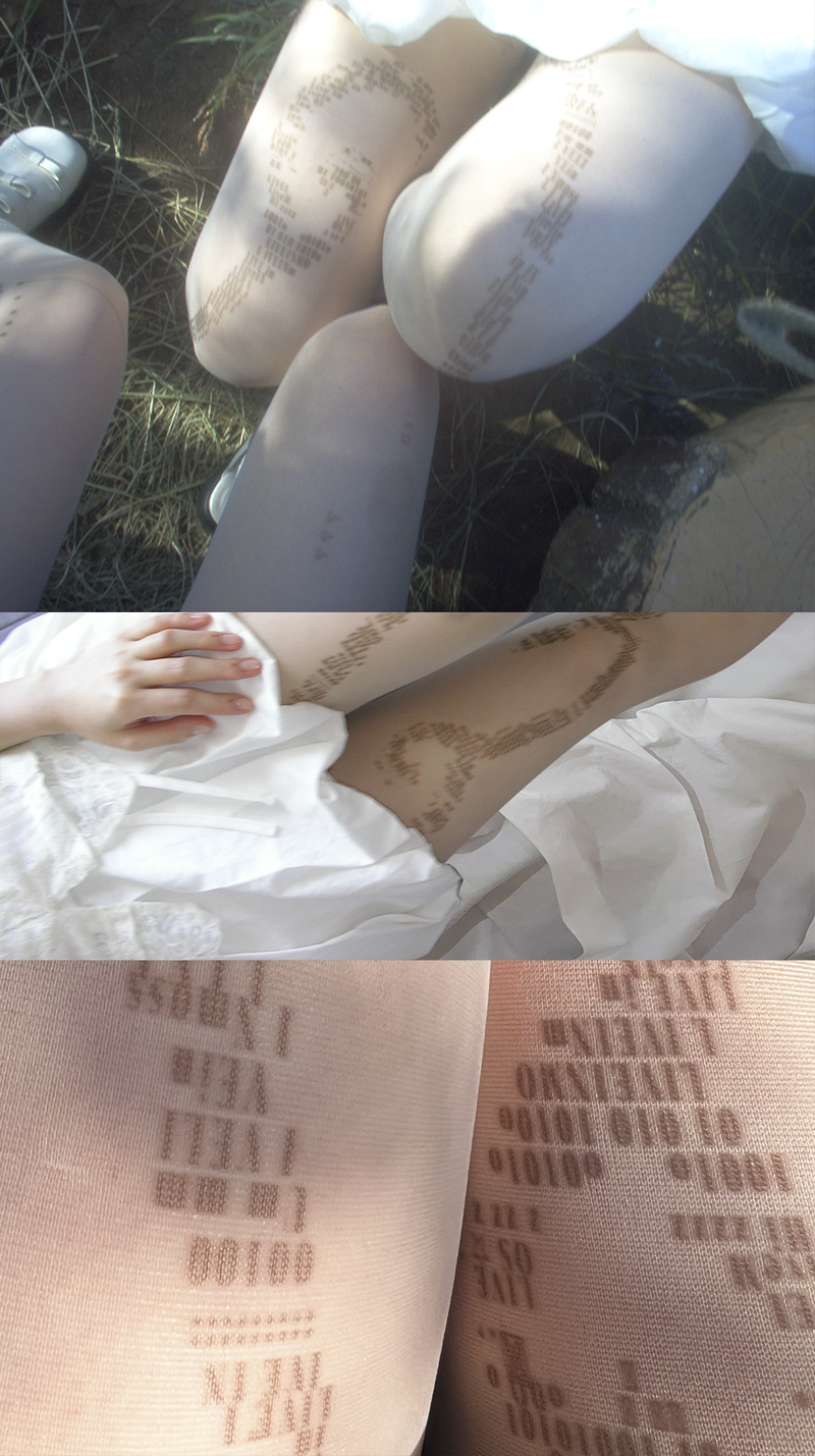 LIVEINMOSS（リヴインモス）の「Wing Tights（Fashion Accessories）」