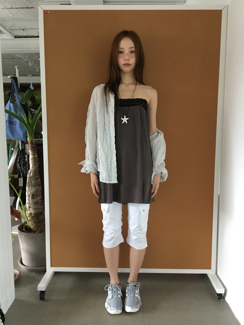 Street flap half pants (2color)