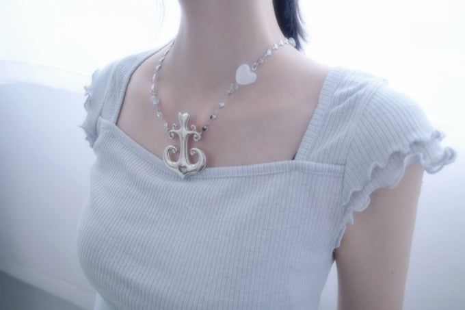 myorang（ミョラン）の「sailor sea love necklace（Accessories）」