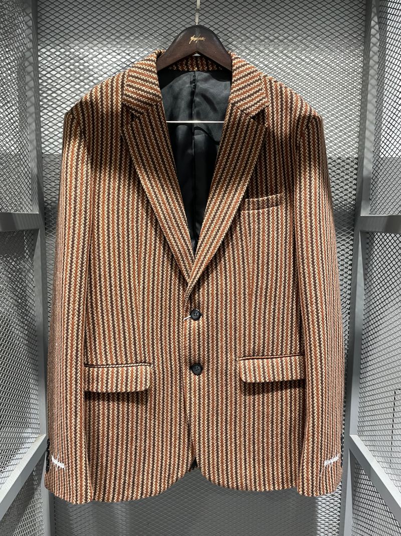 WooLeeX（ウーリーエックス）の「Mahogany Striped Suit（Jackets/Outerwear）」