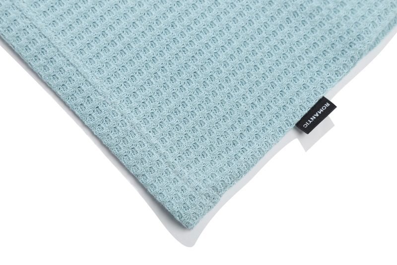 RECENT BUTTON KNIT POLO_SKY BLUE