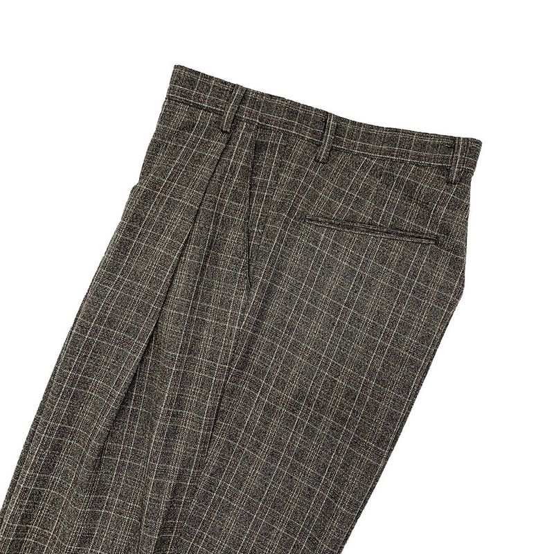 Midas Check Wide Slacks (2 colors)