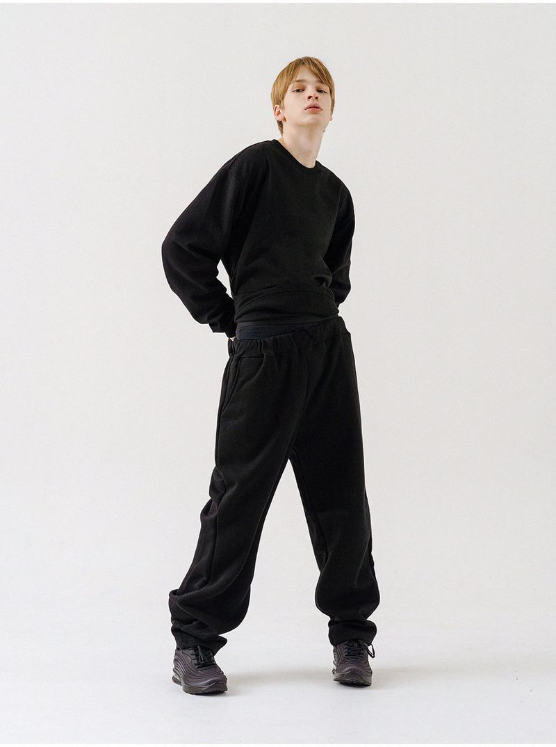PLAIN STRAIGHT PANTS