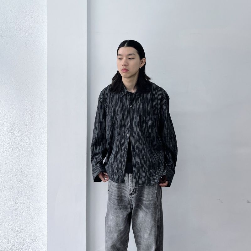 Night Grid Shirt