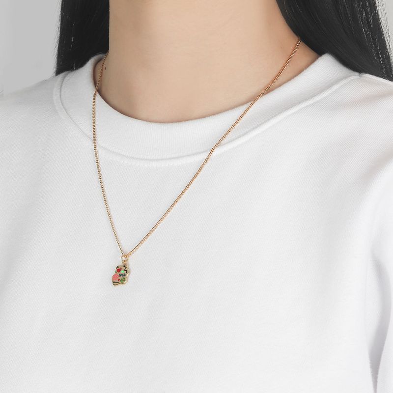 MINI DOODLE NEC SILVER925(18K GOLD PLATED)