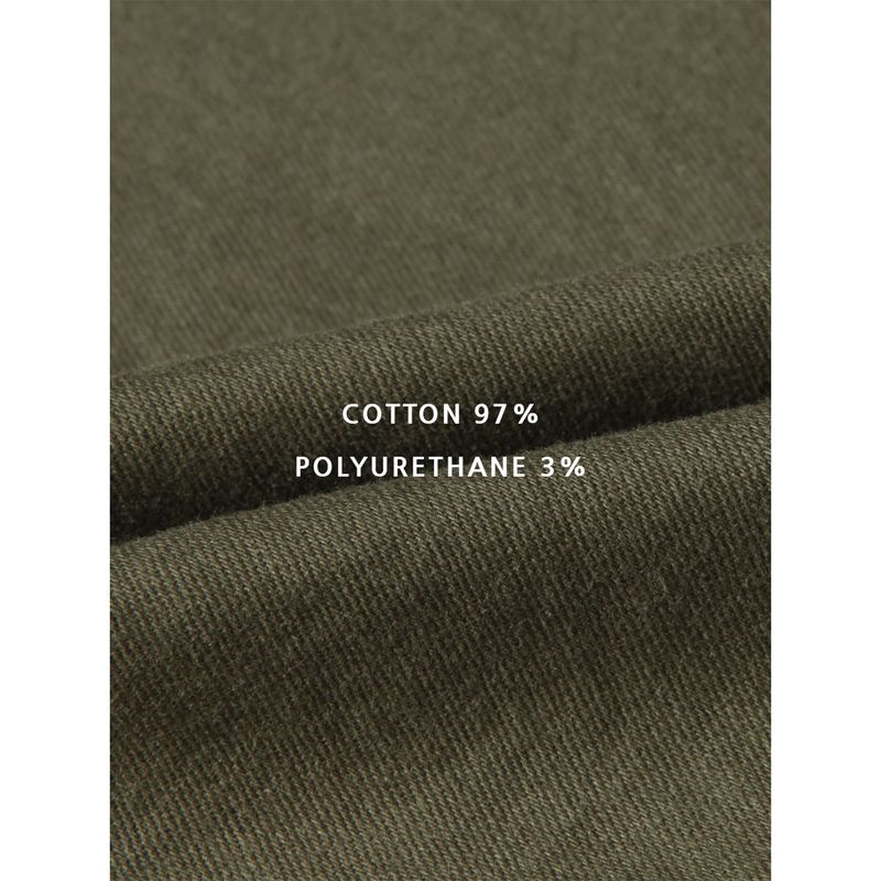 Signature leather cargo pants(Khaki)