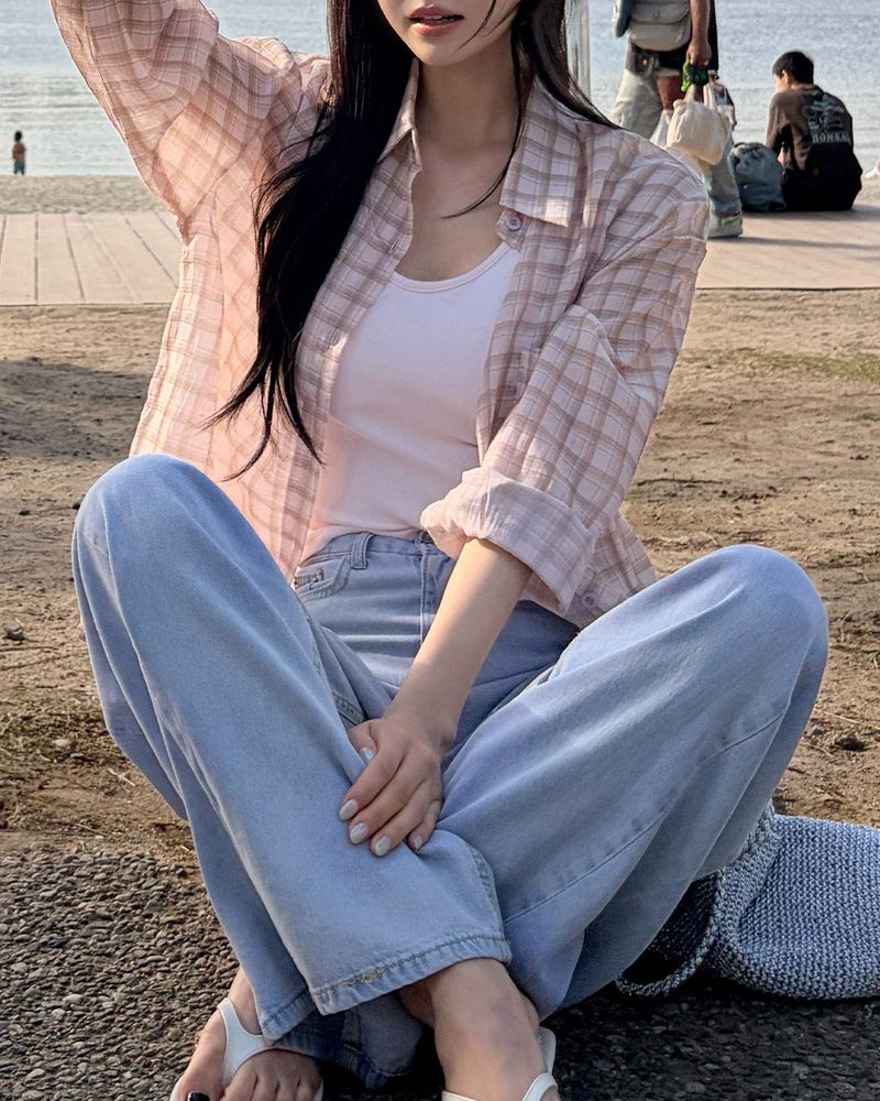 Beety check shirt