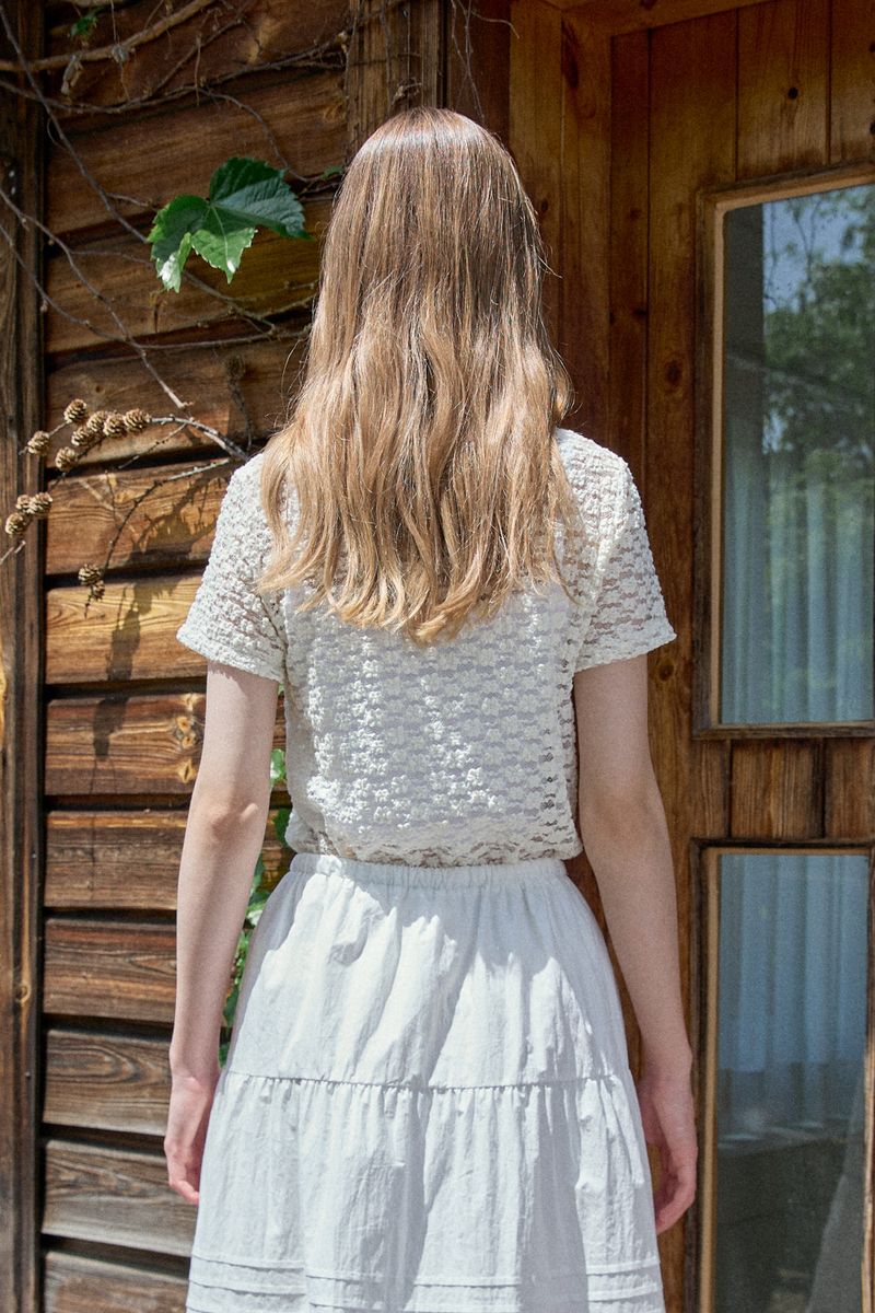 LACE JACQUARD TS