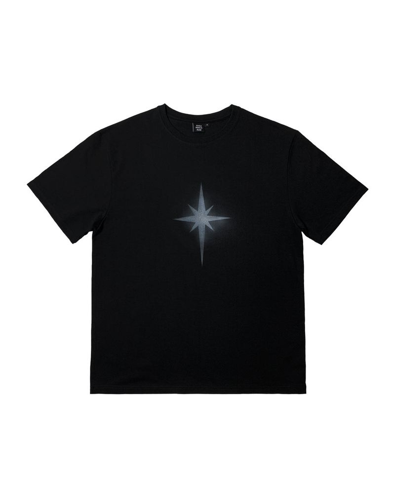 IUGAMAKARAS（イウガマカラス）の「Sprayed Half Top (Black)（Tops）」