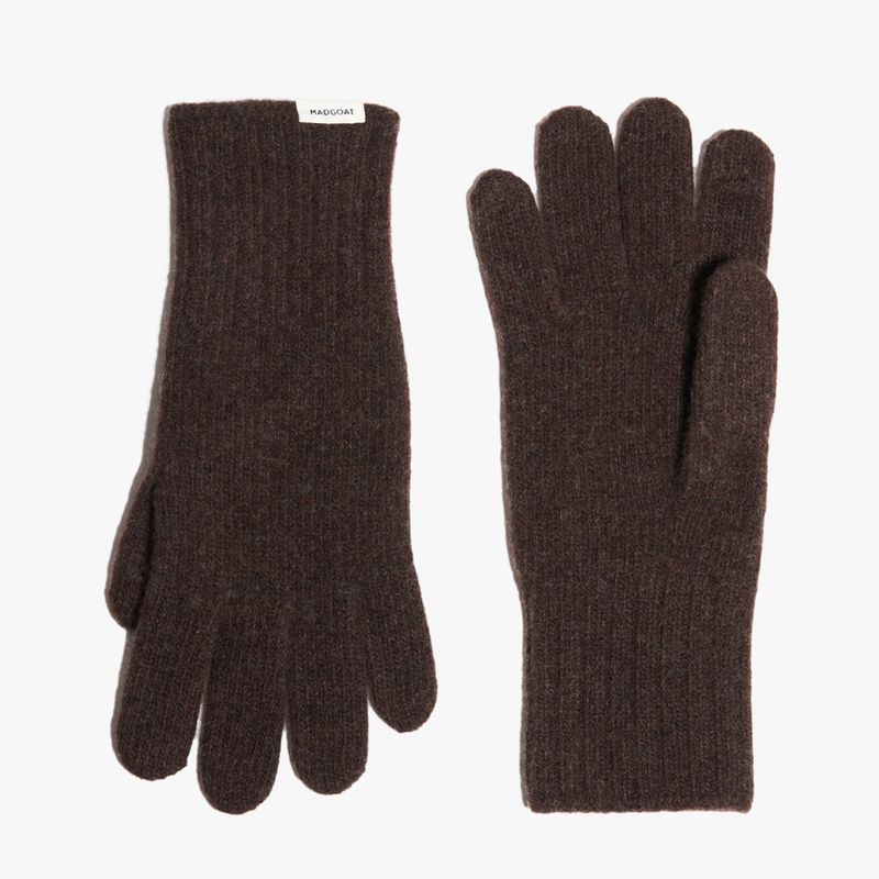 MADGOAT（マッドゴート）の「Cashmere Blend Touch Gloves_Brown（Fashion Accessories）」