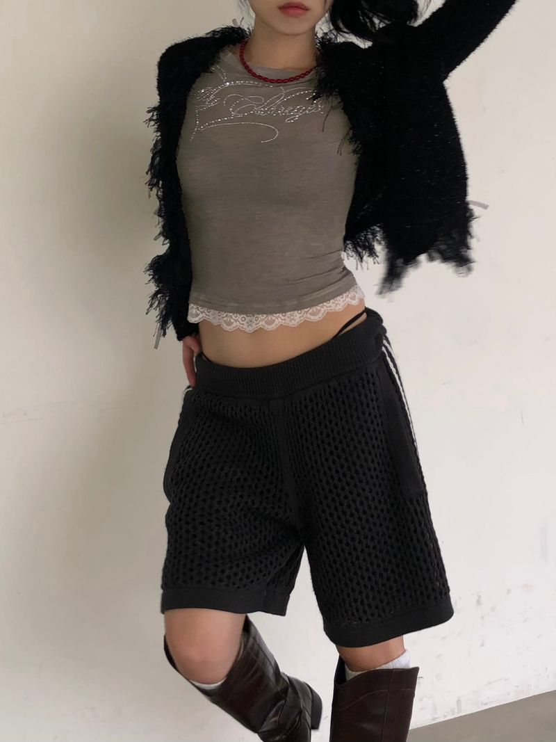 Cubic One Off-Shoulder T