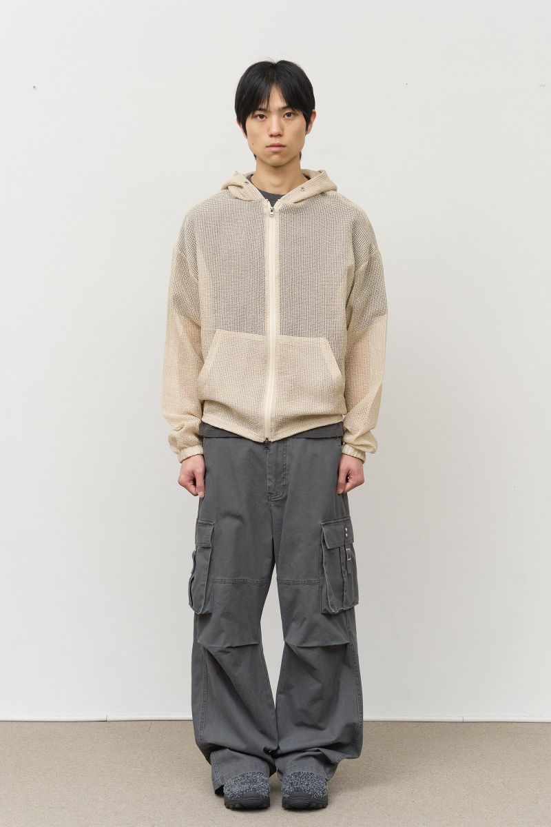 Noka Mesh Hooded Zip Up