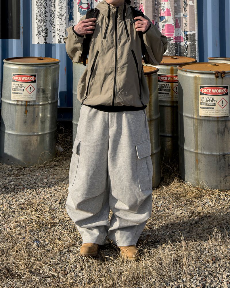 DENSO Bonded Cargo Wide Sweat Pants