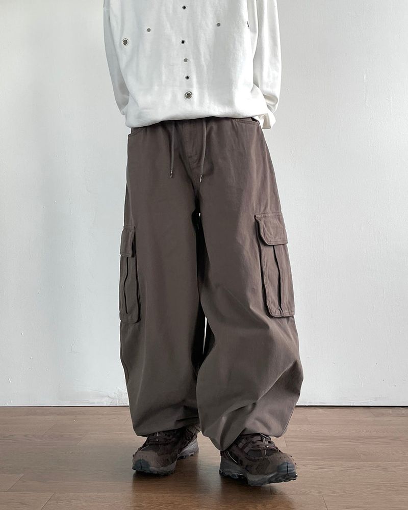 Hype Cargo Cotton Pants 3C