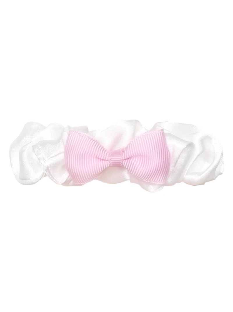 princess house（プリンセス ハウス）の「princess ribbon shushu (hair scrunchie) - white（Hair Accessories）」