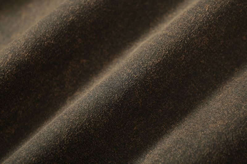 TIE SPRAYED BOOT CUT SUEDE PANTS