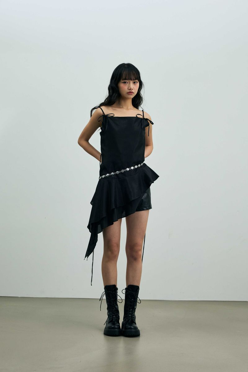 NYX MINI DRESS / BLACK
