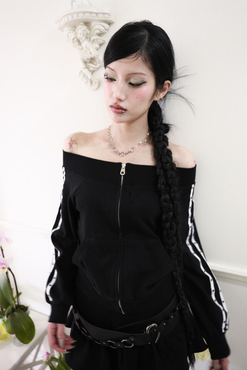 Lotus Pearl Chain Necklace (3way)