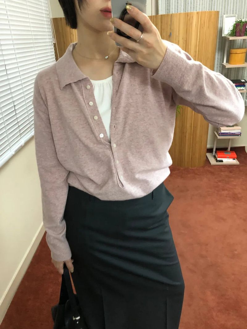 seymour（セイモア）の「カシミヤ カラード ニット（トップス）」