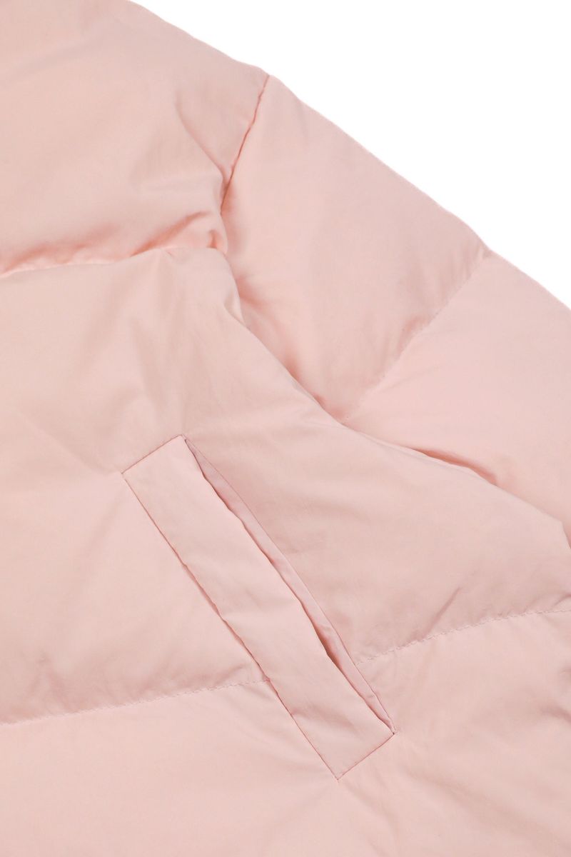 Puffer Hood Padding Jacket [Pink]