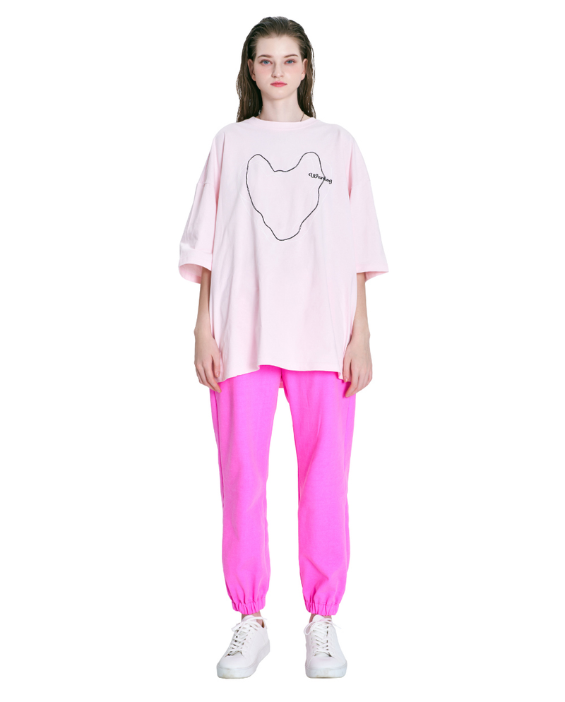 Overfit Line Drawing T-Shirt