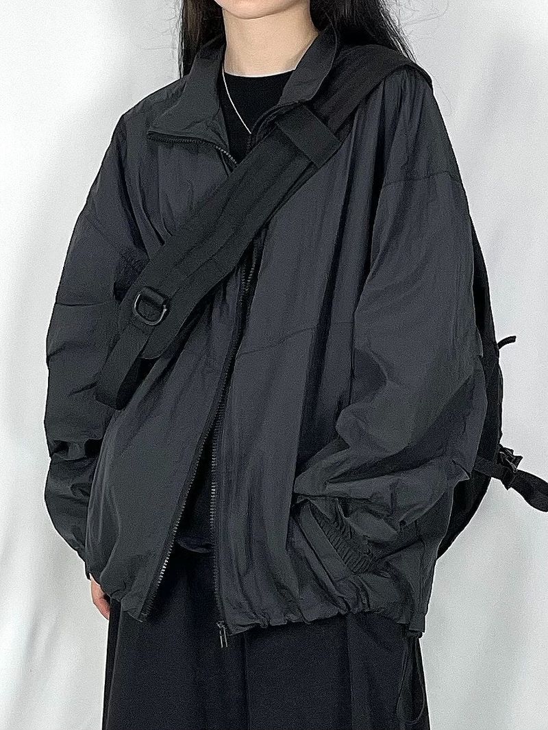 Velcro over sling-bag