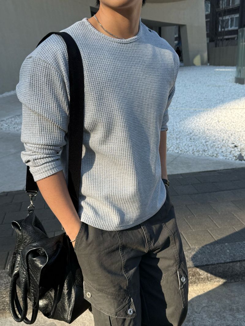 Deep garment pin dying cargo pants