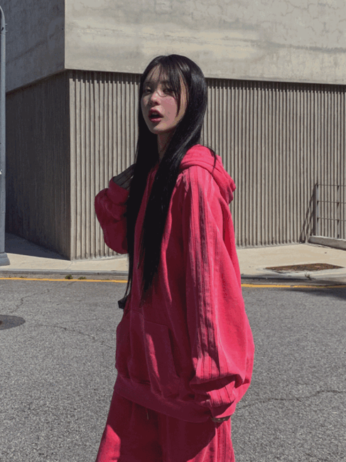 ULAN(ユレン)の「Pefty Track Pigment Over Hood(Tops)」