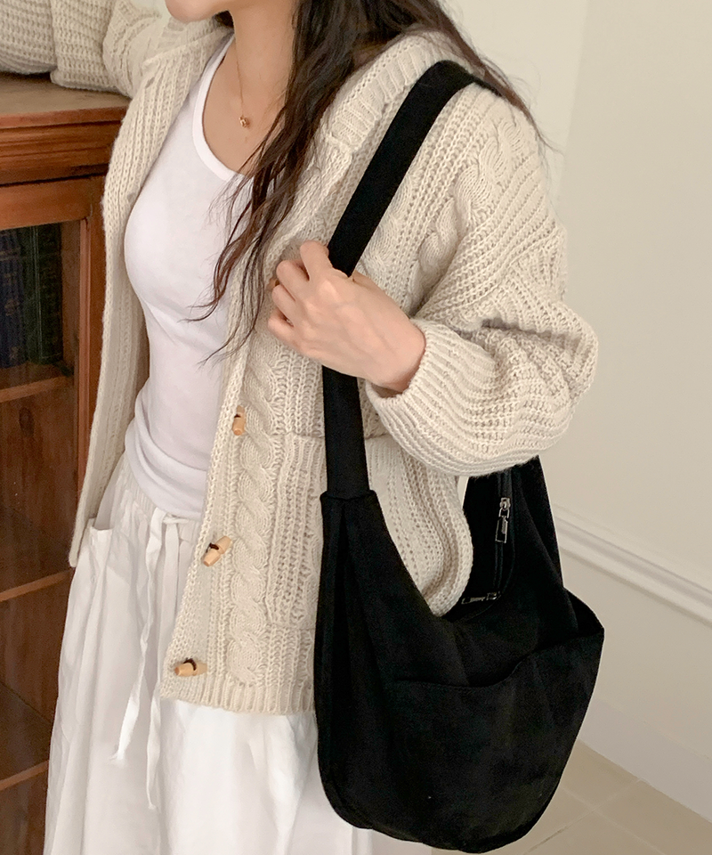 Tteokbokki hoodie cardigan