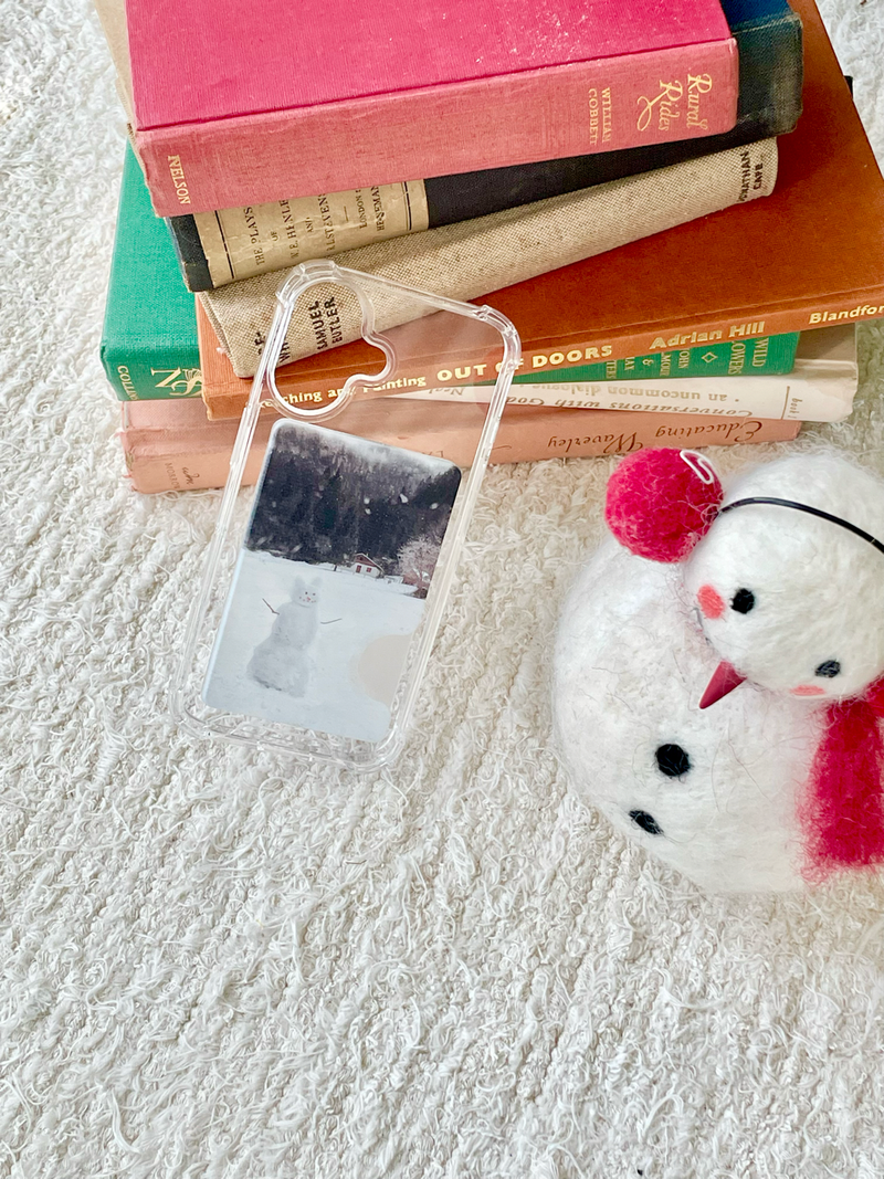 [snowy forest snowman magsafe cardslot]