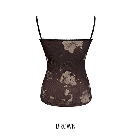 Hazel Flower Lace Sleeveless