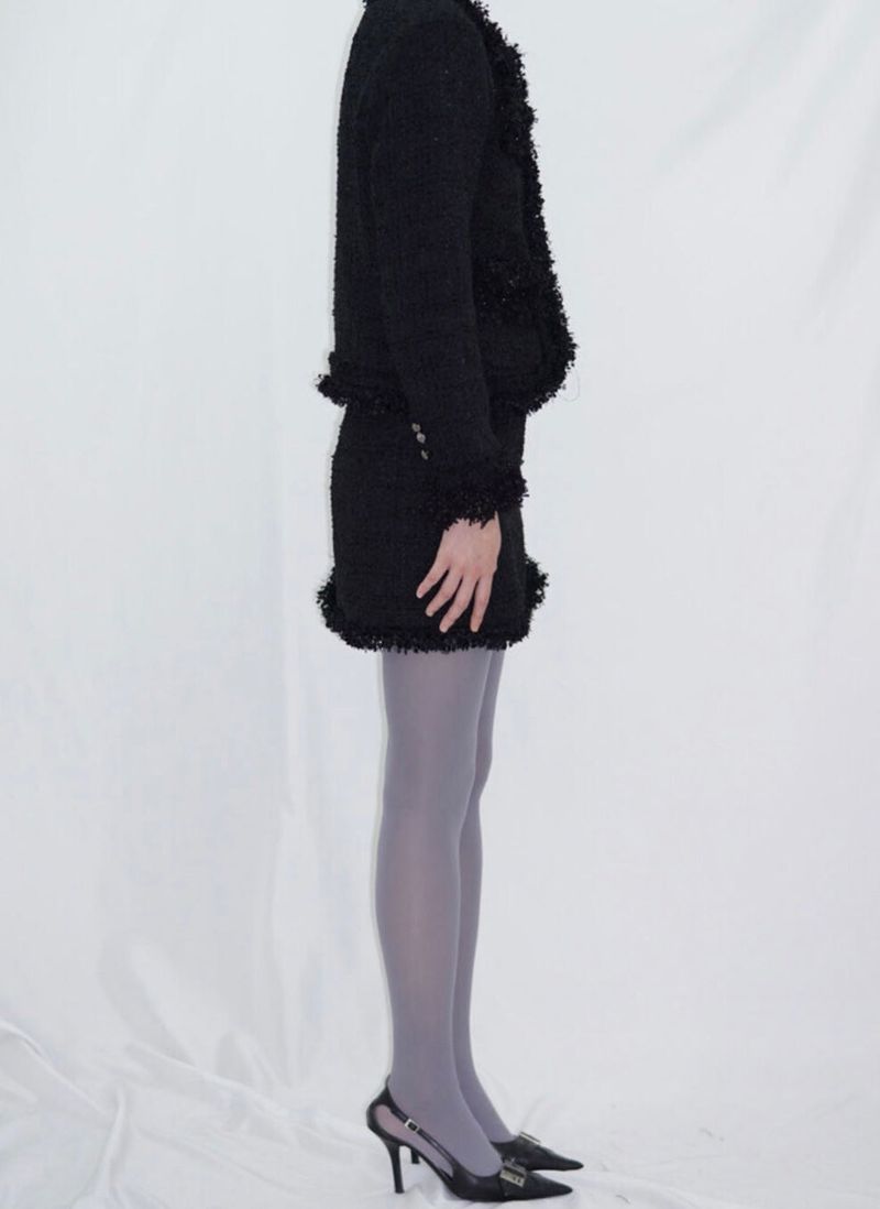Buckle tweed jacket [PRE-ORDER]