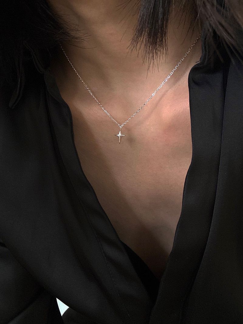 MOSXE（モスクス）の「[925silver] Mini sparkle necklace（Accessories）」