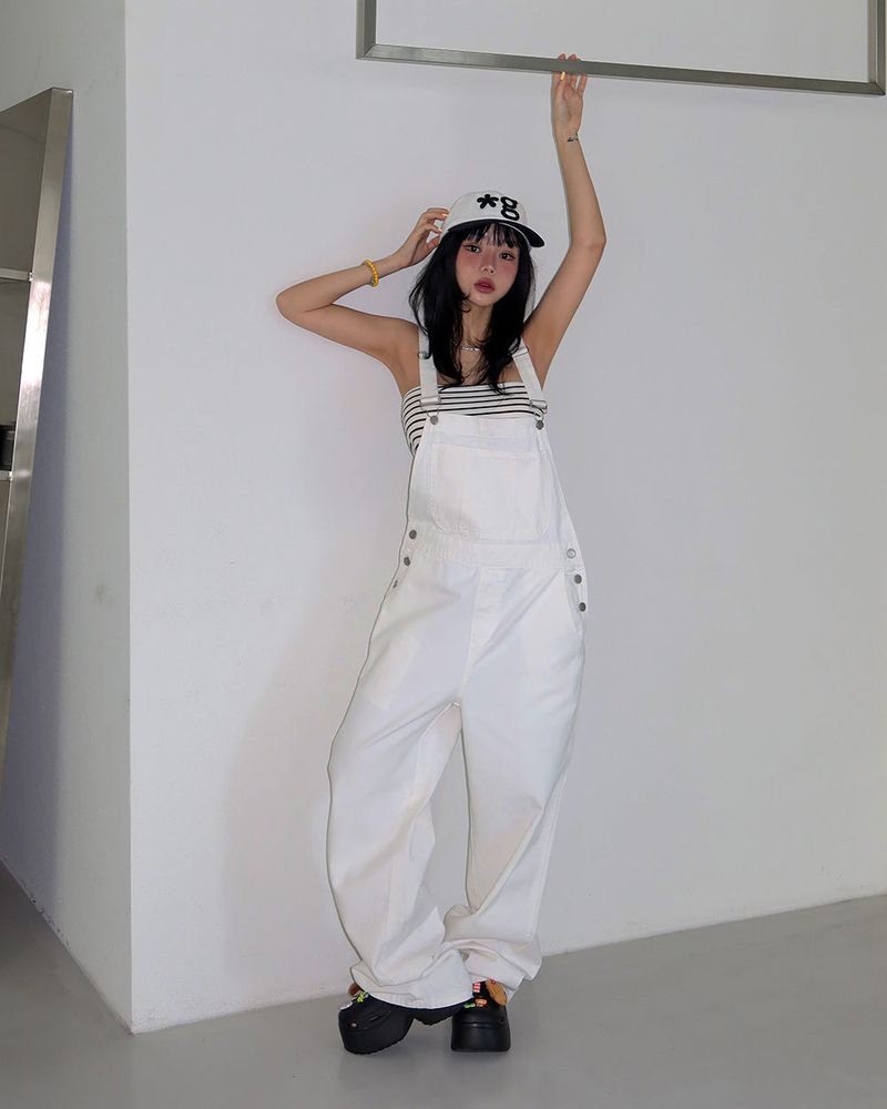 Delight-J（ディライトジェイ）の「Basic cotton overalls overalls（Pants）」