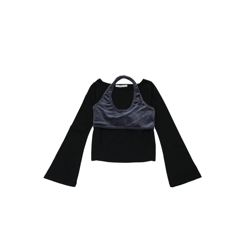 bustier layered tops (set)