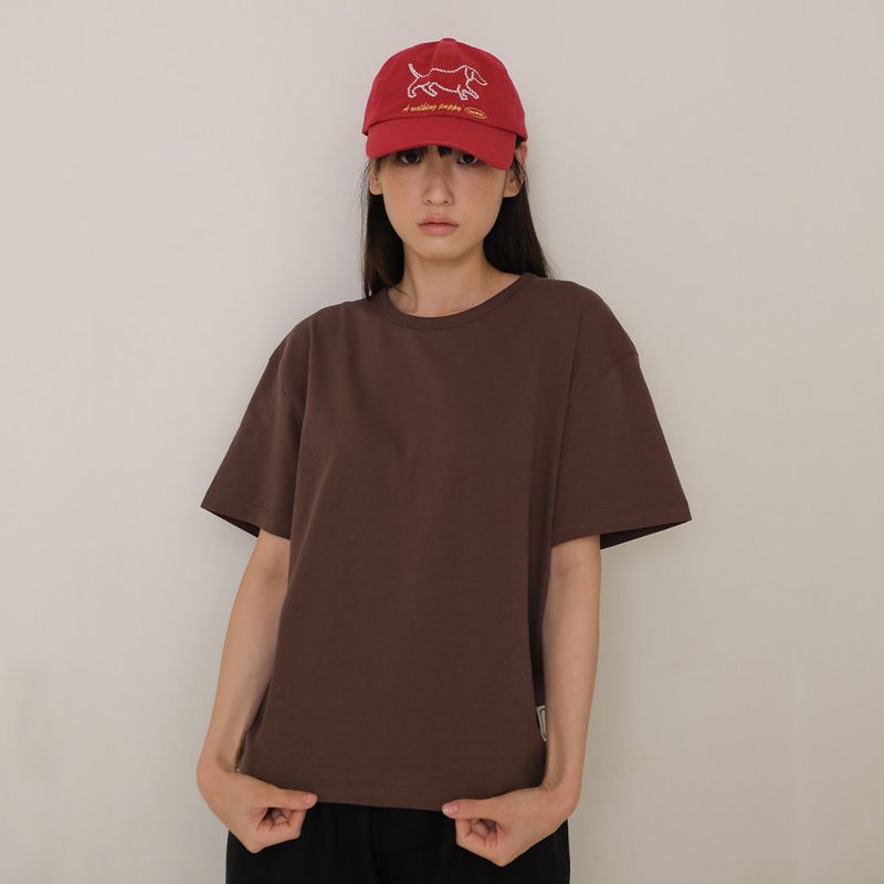 Brown Basic T-Shirt
