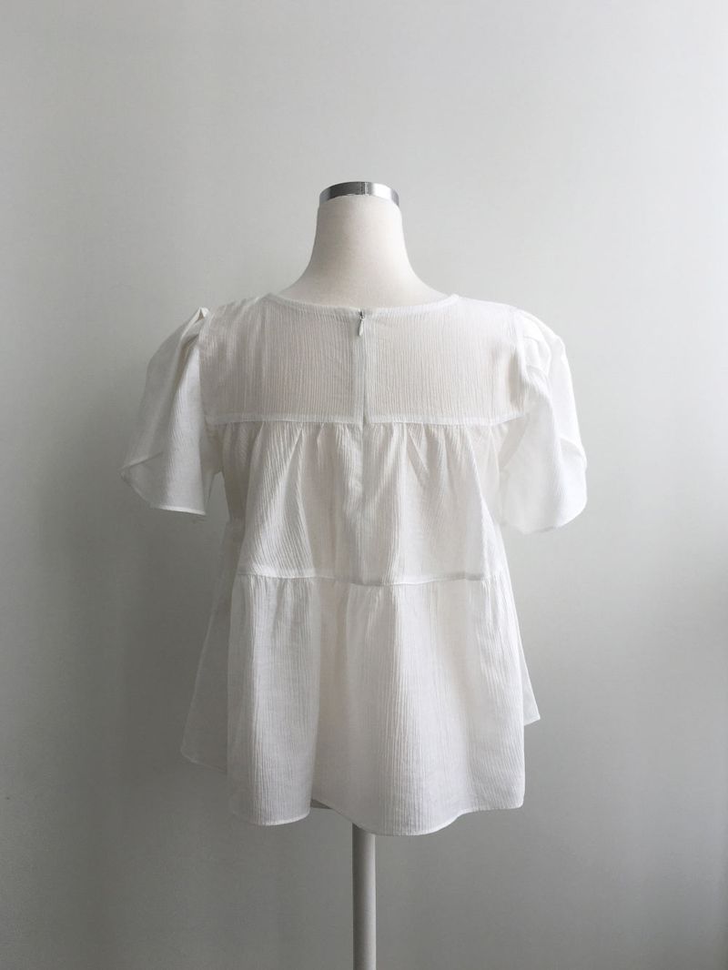 Tulip puff Blouse