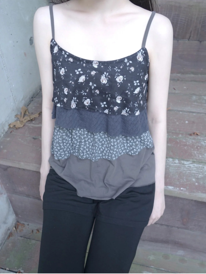 feathers sleeveless
