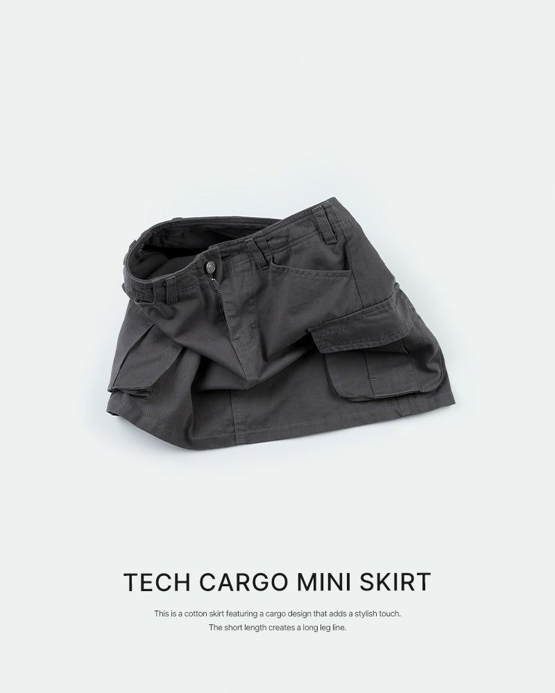 [ORIGINAL] Tech Cargo Mini Skirt