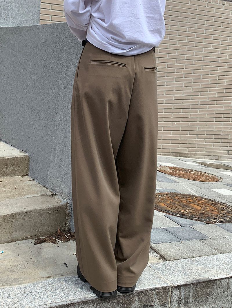 TWO-TUCK BALLOON SLACKS (3C)