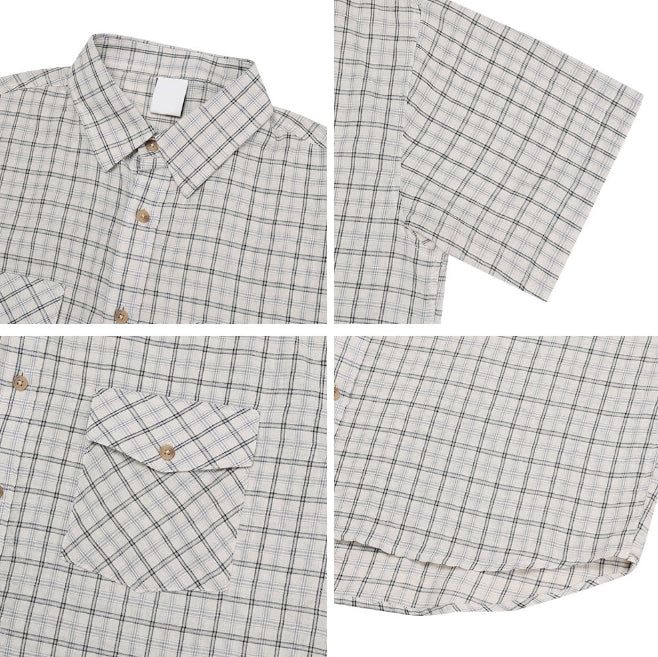 Cron two-pocket check shirt