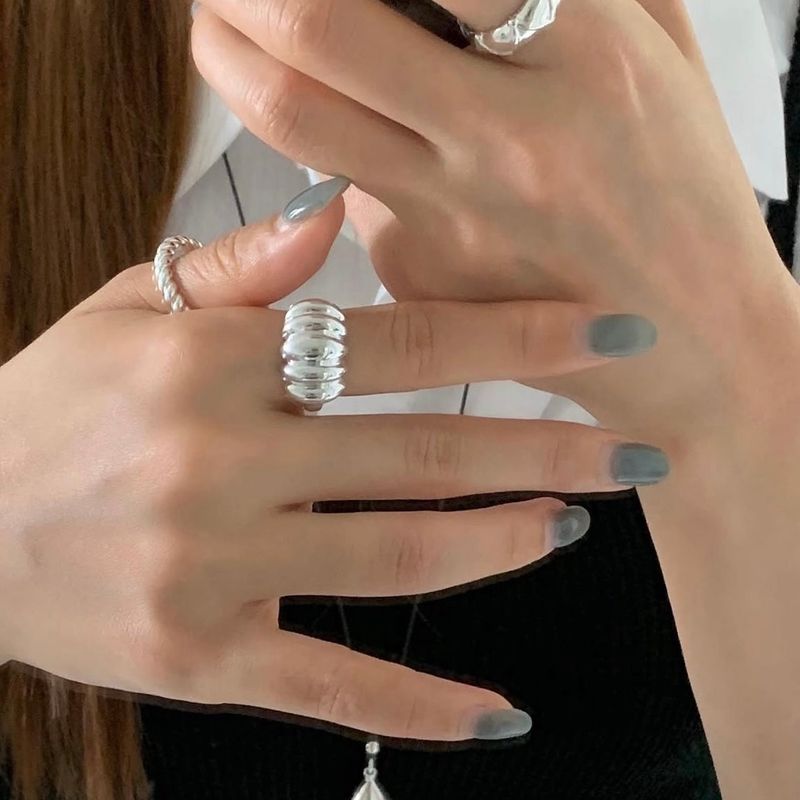 justformes2（ジャストフォーミー）の「Silver 925 ボールドピッグパンプキンオープンリング（アクセサリー）」
