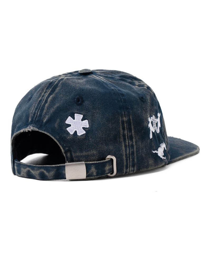 Cops Out Caps Blue Washed